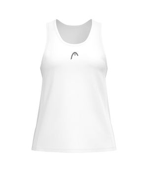 T shirt Tirantes Head Club 25 Tech Women White 2025 Padel Clothes Head