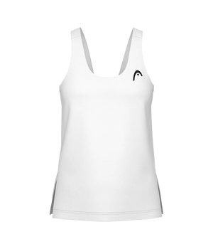 T shirt Tirantes HEAD Spirit Women White 2025 Padel Clothes Head