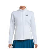 Jacket Bullpadel Desna Mujer White 2025 Padel Clothes Bullpadel