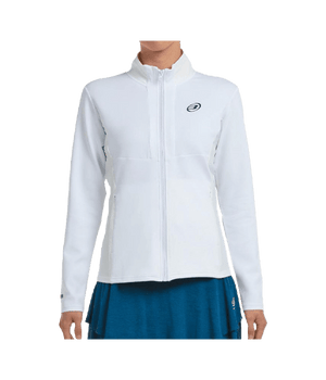 Jacket Bullpadel Desna Mujer White 2025 Padel Clothes Bullpadel