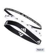 Adidas Black/White (x3) Bands Wristband Adidas