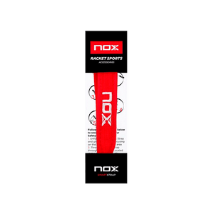 Racket Strap NOX Luxury Red/White Racket Strap Nox