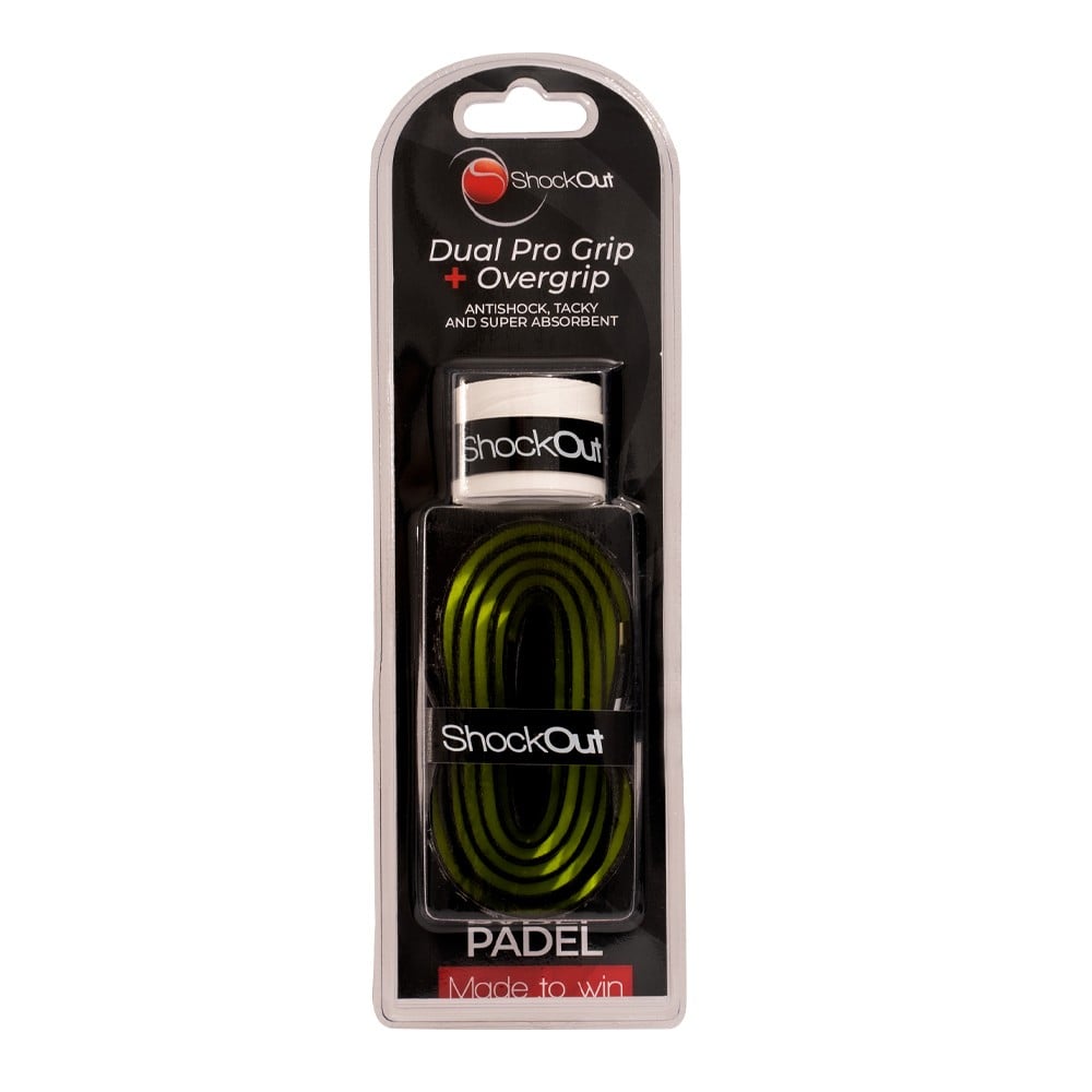 Dual Grip y Overgrip SHOCKOUT Black Accessories ShockOut