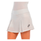 Skirt Bullpadel Adoso White 2025 Premier Padel Padel Clothes Bullpadel