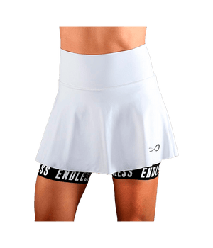 Skirt Endless Chill Blanca 2025 Padel Clothes Endless