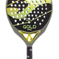 Joma Gold Pro Yellow 2024 Racket Padel Racket Joma