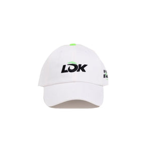 Lok Never Luck White Cap Accessories Lok