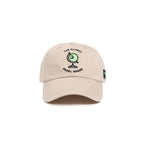 Lok The Globe Beige Cap Accessories Lok