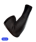 McDavid Black Compression Sleeves (x2) Court & Training Mc David