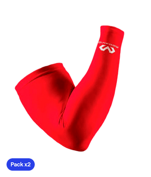 McDavid Blue Compression Sleeves (x2) Court & Training Mc David
