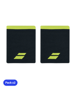 Babolat Jumbo Gris/Yellow 2024 (Pack x2) Wristband Wristband Babolat