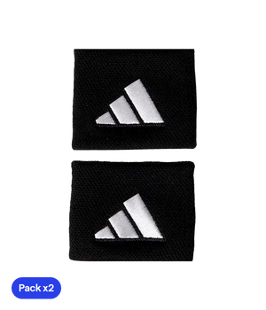 Adidas Black 2024 (Pack x2) Wristband Wristband Adidas