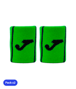 Joma Game Cortas Green Pack x2 Wristband Wristband Joma
