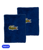 Largas Lacoste Sport Blue Marino (Pack x2) Wristband Wristband Lacoste