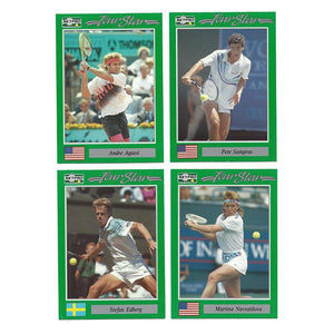 NETPRO Tour Stars Tennis Collector Card Set 1991 Memorabilia Netpro