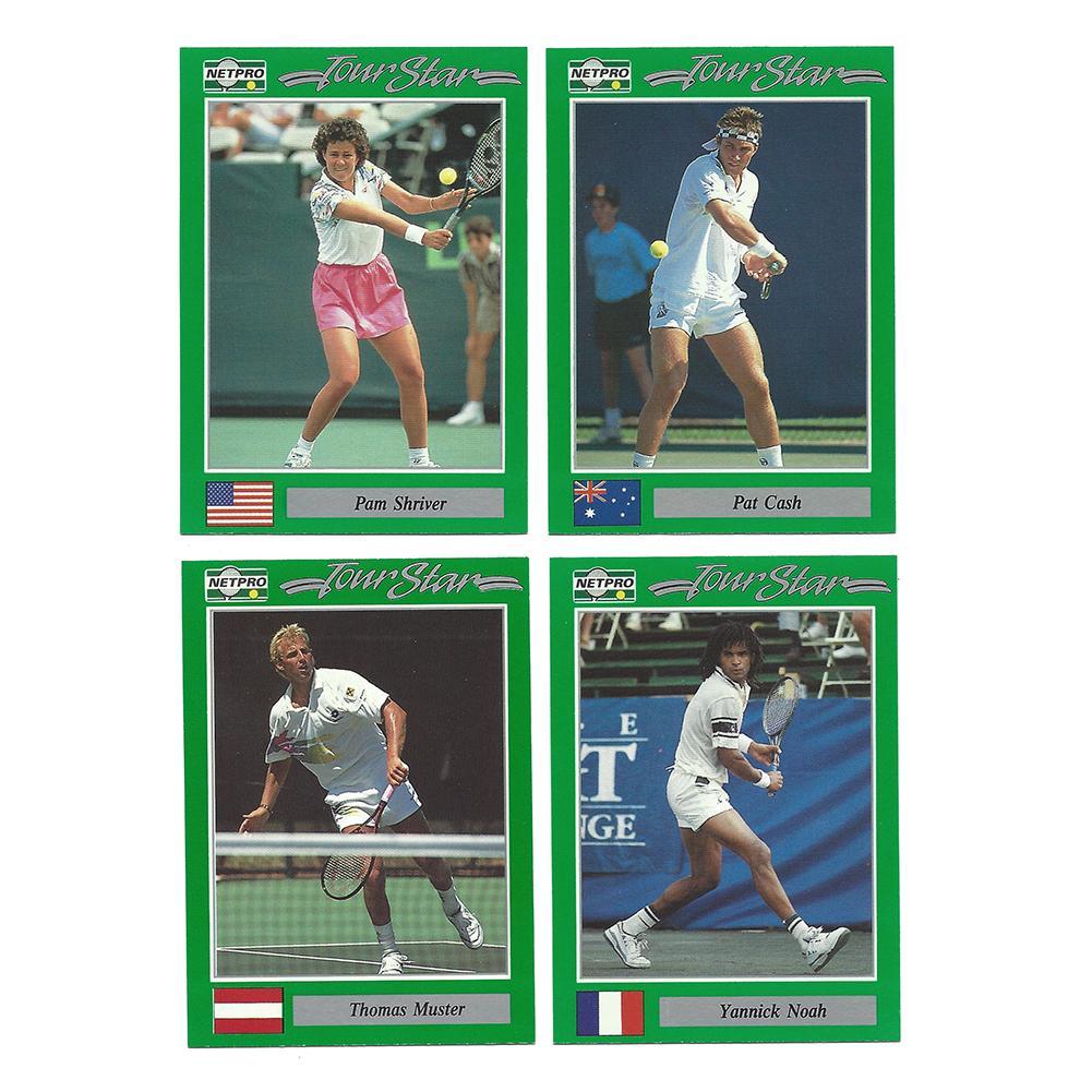 Tour Star 1991 Dislpay Box Foil Packs Accessories Netpro