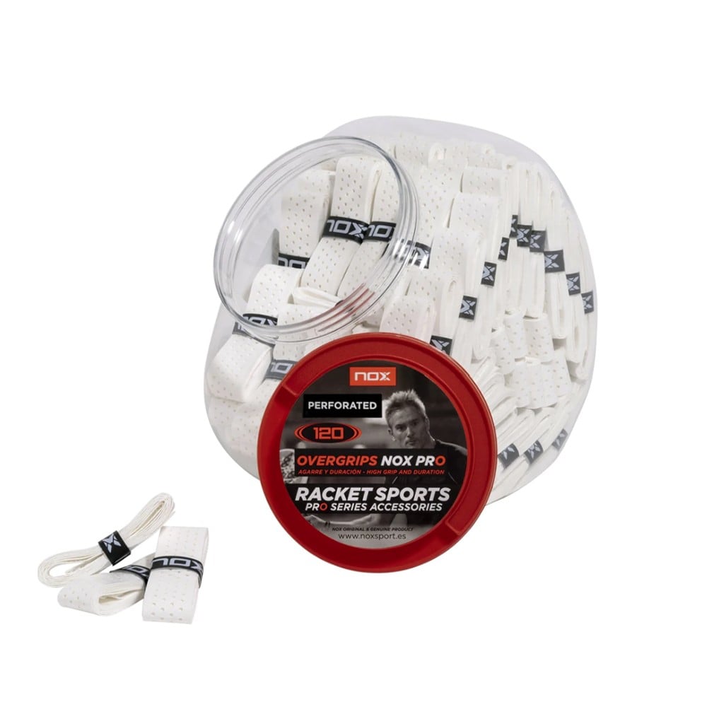 Nox Pro Perforated Overgrips Box X120 Accessories Nox