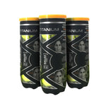 NOX PRO TITANIUM Padel Balls Pack of 3 Balls Nox