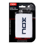 NOX White Blue Wristband X2 Accessories Nox