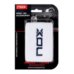 NOX White Blue Wristband X2 Accessories Nox