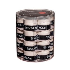 Overgrips SHOCKOUT Perforated White 24 Uds Accessories ShockOut