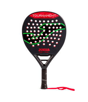 Joma Tournament Flex Black Red Padel Racket Padel Racket Joma