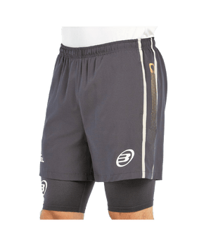 Pants Bullpadel Barde Black Carbón 2025 Padel Clothes Bullpadel