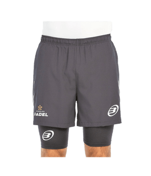 Pants Bullpadel Barde Black Carbón 2025 Padel Clothes Bullpadel