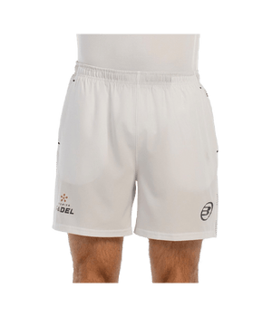 Pants Bullpadel Brozo White 2025 Padel Clothes Bullpadel