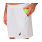 Pants Corto Asics Court 7in Brilliant/White 2025 Padel Clothes Asics Padel