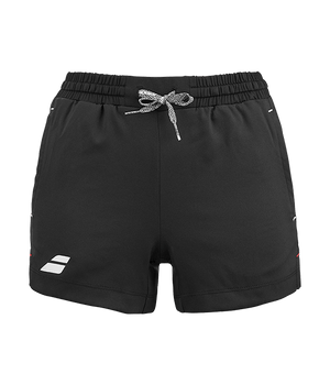 Pants corto Babolat Exercise Niña Black 2025 Padel Clothes Babolat