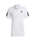 Polo Adidas Club 3STR White 2025 Padel Clothes Adidas