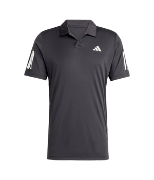 Polo Adidas Club 3STR Black 2025 Padel Clothes Adidas