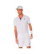 Polo Asics Court Brilliant White 2025 Padel Clothes Asics Padel