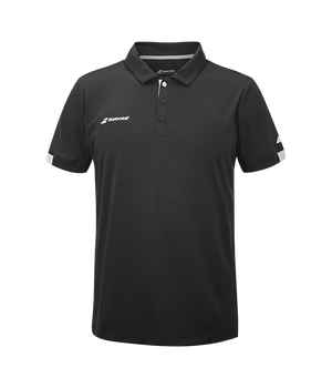 Polo Babolat Black Padel Clothes Babolat