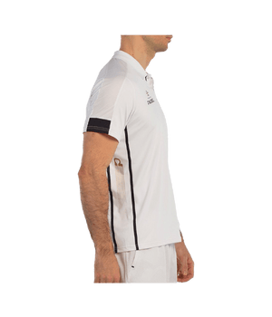 Polo Bullpadel Bogue White 2025 Padel Clothes Bullpadel