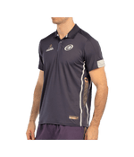 Polo Bullpadel Bogue Black Carbon 2025 Padel Clothes Bullpadel