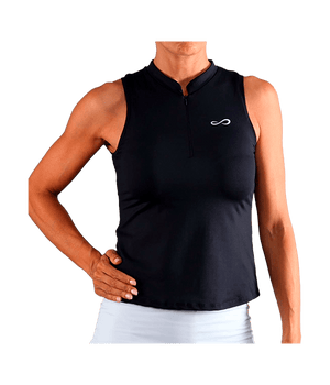 Polo Endless Glam Black 2025 Padel Clothes Endless