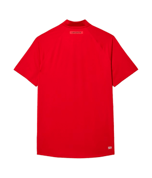 Polo Lacoste Djokovic Red/Black 2025 Padel Clothes Lacoste