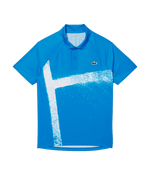 Polo Lacoste Novak Djokovic Blue/White 2025 Padel Clothes Lacoste