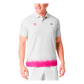 Polo Lacoste Roland Garros White/Pink 2025 Padel Clothes Lacoste