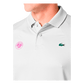 Polo Lacoste Roland Garros White/Pink 2025 Padel Clothes Lacoste