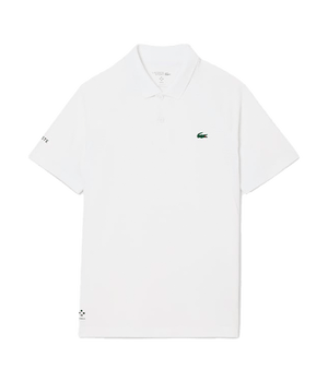 Polo Lacoste Slim Fit White 2025 Padel Clothes Lacoste