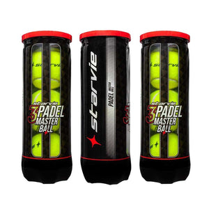 STARVIE MASTER BALL Padel Balls Pack of 3 Balls StarVie