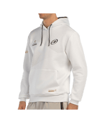 Hoodie Bullpadel Baque White 2025 Padel Clothes Bullpadel