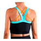 Top Endless Crop Black/Aqua 2025 Padel Clothes Endless