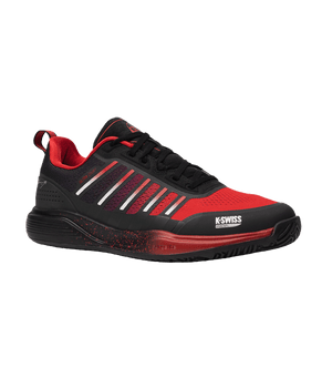 K-Swiss Ultra Court Padel Black/Red 2025 Sanyo Padel Shoes Padel Shoes K-Swiss