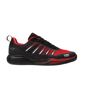 K-Swiss Ultra Court Padel Black/Red 2025 Sanyo Padel Shoes Padel Shoes K-Swiss