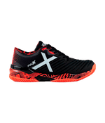 Munich Padx 55 Black/Red 2025 Padel Shoes Padel Shoes Munich
