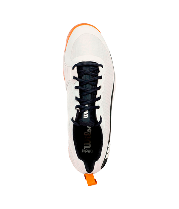 Wilson Rush Pro 4.5 Clay RG White/Navy Blazer/Gum 2025 Padel Shoes Zapatillas Wilson